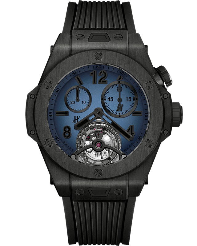 ■ウブロ（HUBLOT）■ビッグ・バン トゥールビヨン クロノグラフ カテドラル ミニッツリピーター ブルーグラデーション ■404.QU.5110.RX.YOS