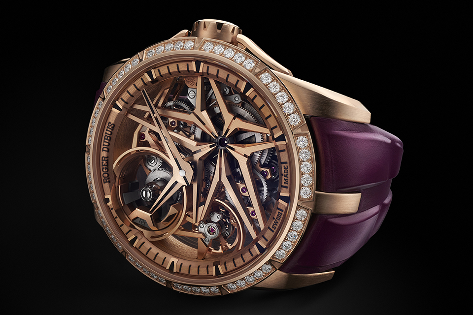 ■ROGER DUBUIS(ロジェ・デュブイ) ■エクスカリバー モノバランシエ イーオンゴールド オートマティック スケルトン ■RDDBEX0953